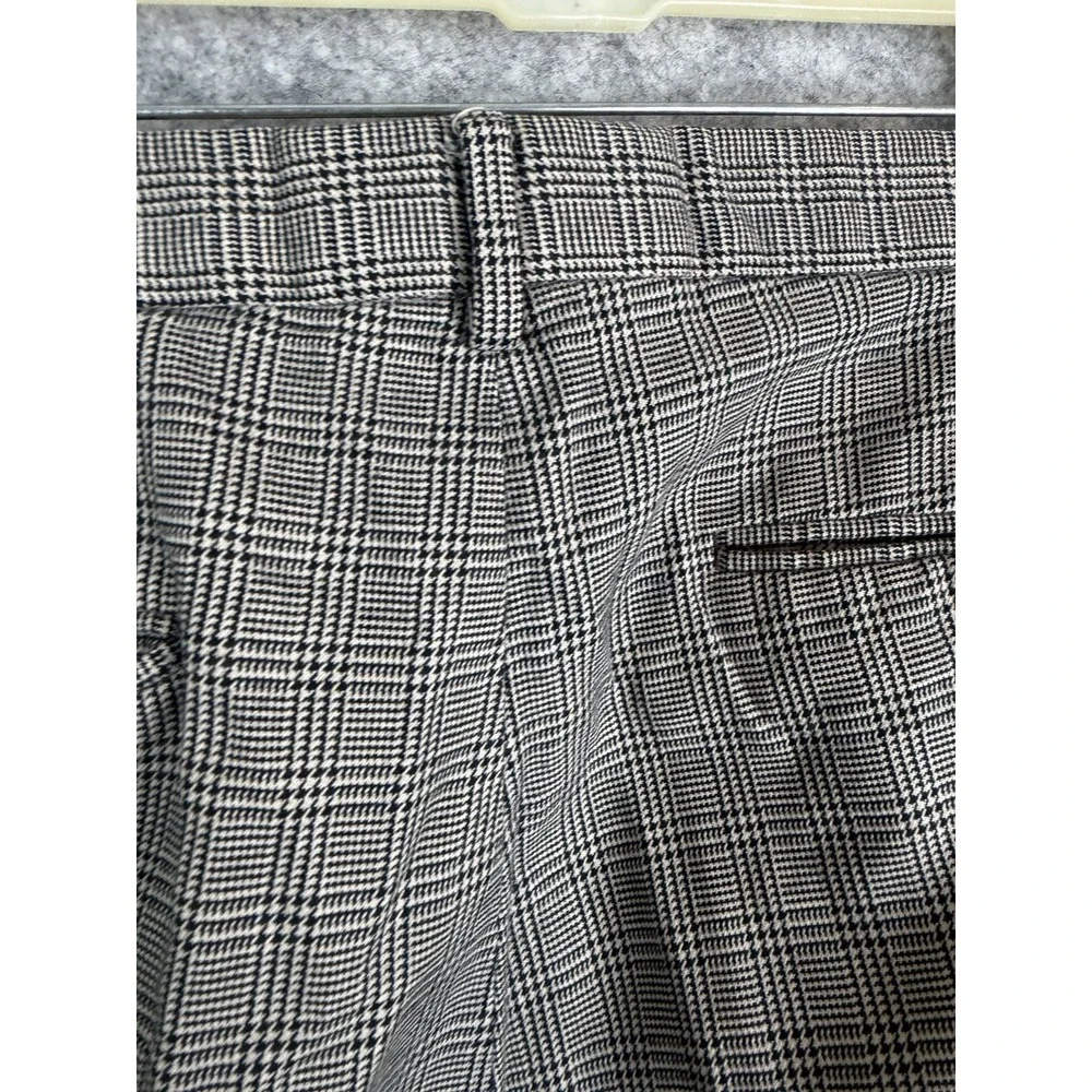 Vintage Polo Ralph Lauren Pants Men's 33 Trousers Wool Houndstooth 90s Tweed